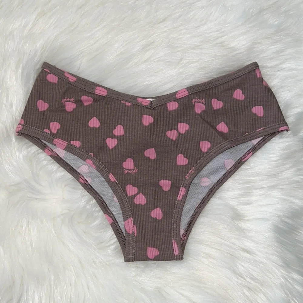 VICTORIAS SECRET PINK COTTON CHEEKSTER UNDERWEAR PANTY. NWT